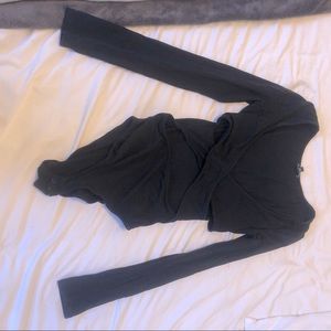 Express cross bodysuit